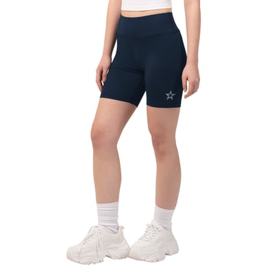 Dallas Cowboys Starter Women's Biker Shorts - Navy
