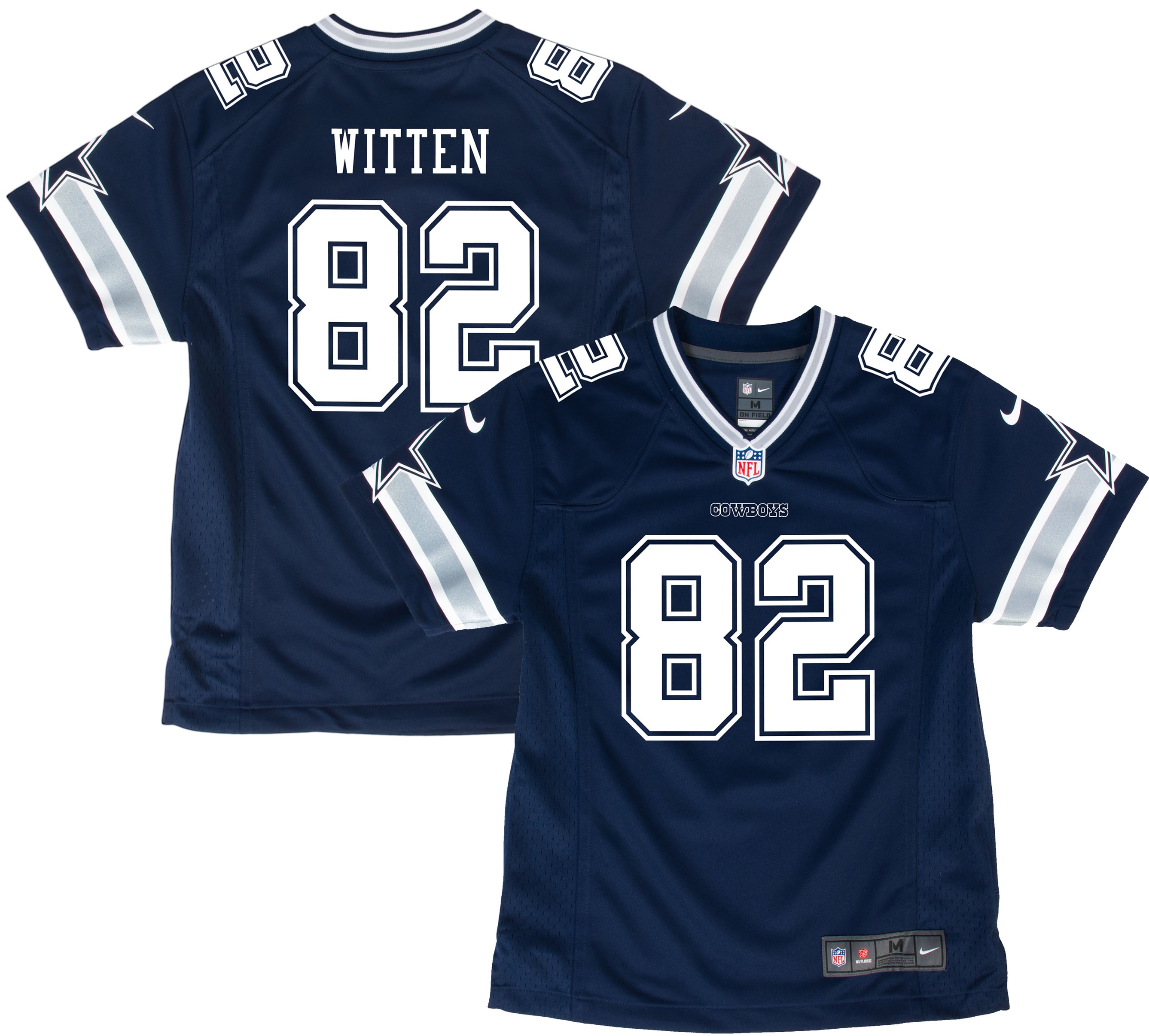 Youth Dallas Cowboys Jason Witten Nike Navy Blue Game Jersey