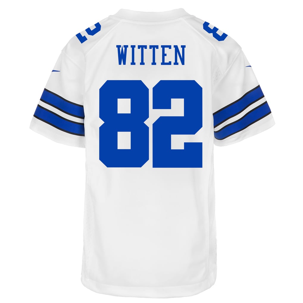 jason witten jersey dress Youth Dallas Cowboys Nike White Game custom-1