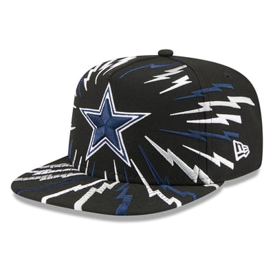 Dallas Cowboys New Era Youth Bolt 9FIFTY A-Frame Adjustable Hat - Black