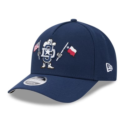  Dallas Cowboys New Era Youth Cartoon 9FORTY A-Frame Adjustable Hat - Navy