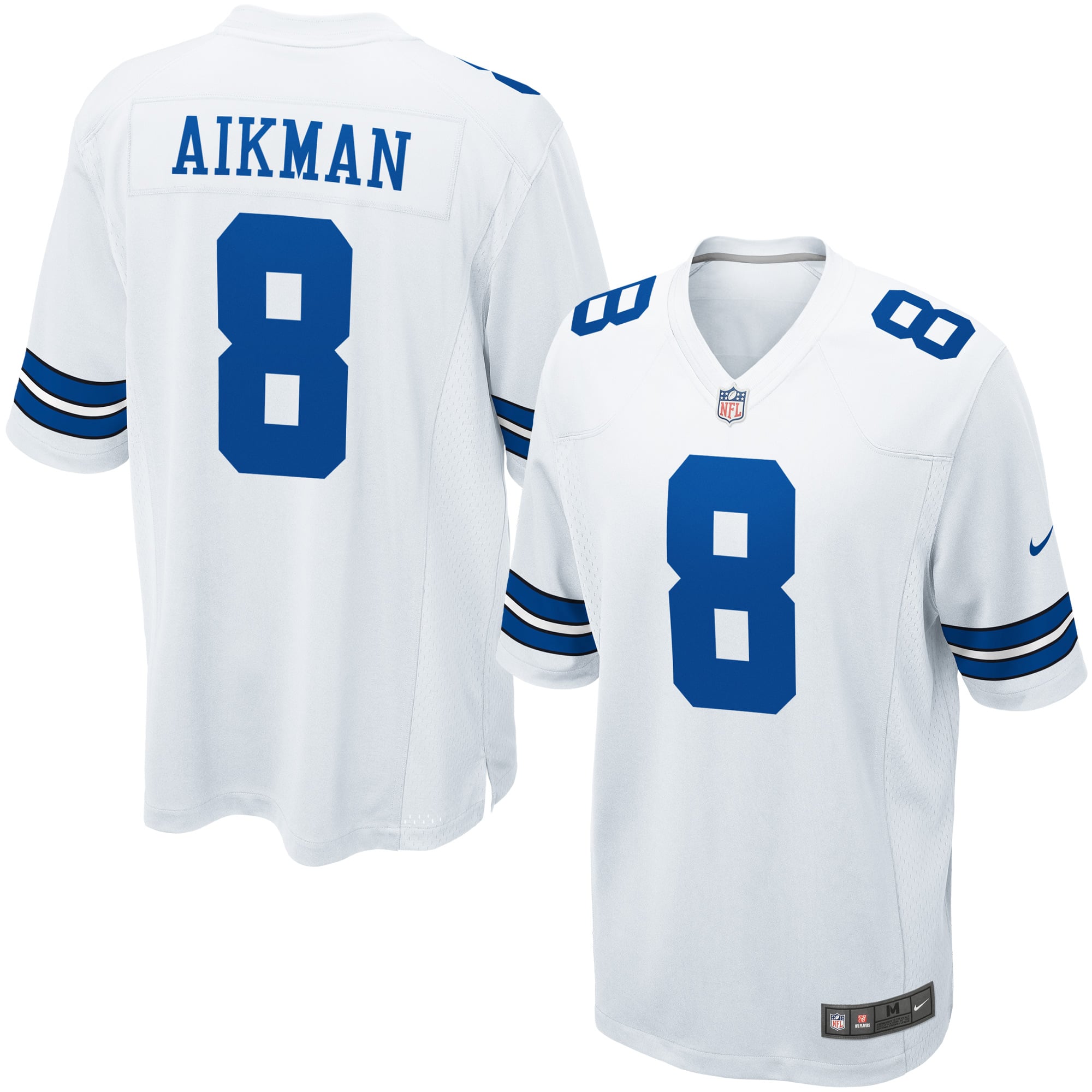 AKIHIRO 55 ユニフォーム ホワイト Youth Dallas Cowboys Troy Aikman Nike White Retired Game Jersey