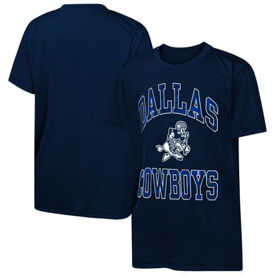  Dallas Cowboys Outerstuff Youth Retro Collection Swat T-Shirt - Navy