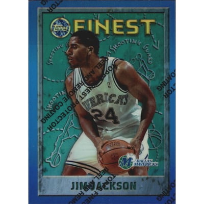 1995-96 Finest Refractors #164 Jim Jackson