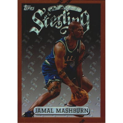 1996-97 Finest Refractors #171 Jamal Mashburn B