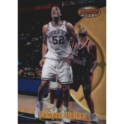 1997-98 Bowman's Best Refractors #14 Samaki Walker