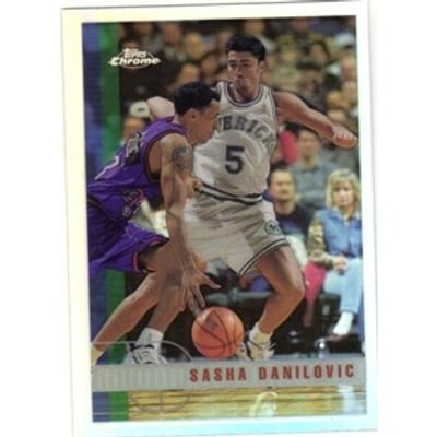 1997-98 Topps Chrome Refractors #73 Sasha Danilovic