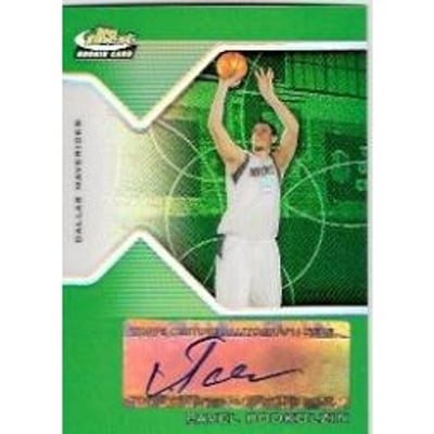 2004-05 Finest Refractors Green #166 Pavel Podkolzin AU
