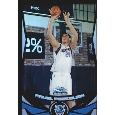 2004-05 Topps Chrome Refractors Black #186 Pavel Podkolzin