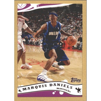 2005-06 Topps Gold #135 Marquis Daniels