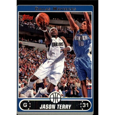 2006-07 Topps Black #11 Jason Terry