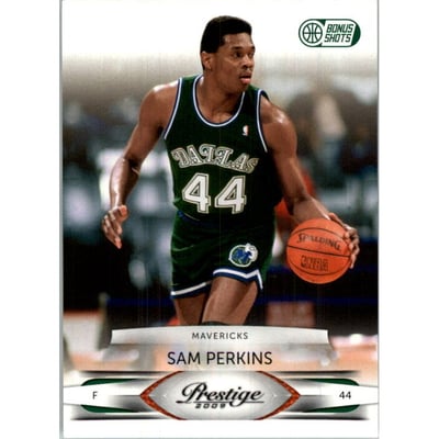 2009-10 Prestige Bonus Shots Green #135 Sam Perkins