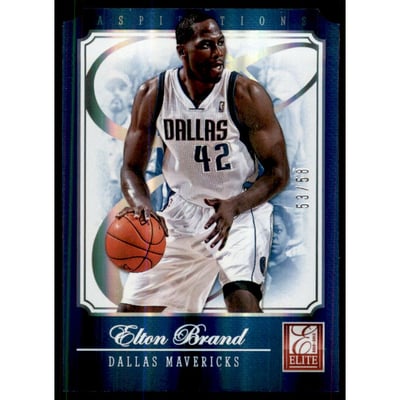 2012-13 Elite Aspirations #32 Elton Brand/58