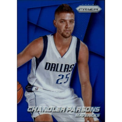 2014-15 Panini Prizm Prizms Blue #99 Chandler Parsons