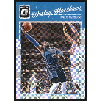 2016-17 Donruss Optic Checkerboard #79 Wesley Matthews
