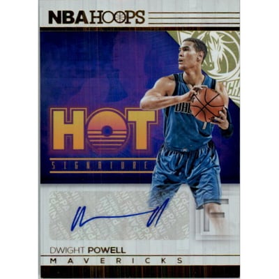 2016-17 Hoops Hot Signatures #2 Dwight Powell