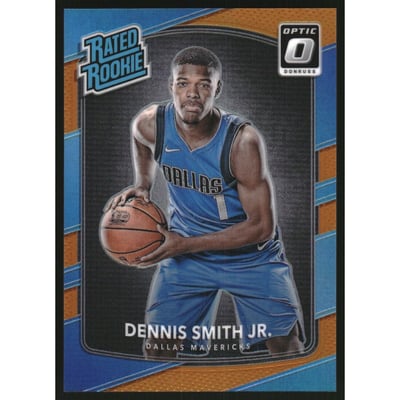 2017-18 Donruss Optic Orange #192 Dennis Smith Jr. RR