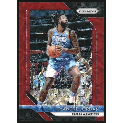 2018-19 Panini Prizm Prizms Choice Red #12 DeAndre Jordan