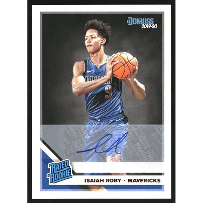 2019-20 Donruss Rated Rookies Signatures #235 Isaiah Roby