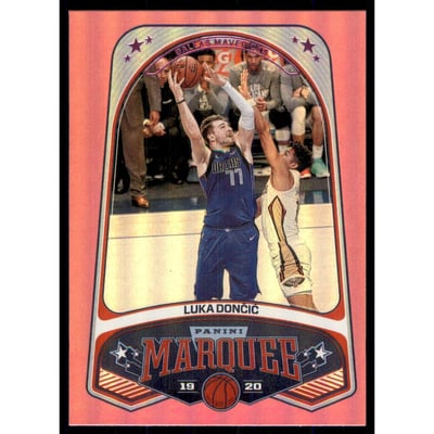 2019-20 Panini Chronicles Pink #254 Luka Doncic/Marquee
