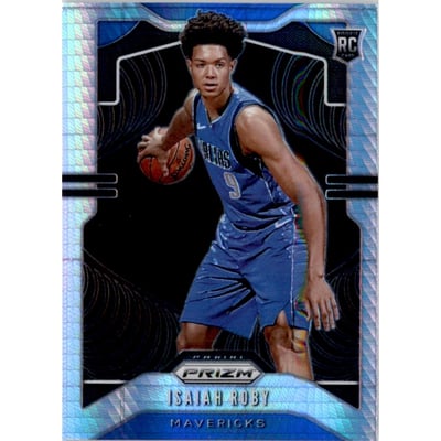 2019-20 Panini Prizm Prizms Hyper #283 Isaiah Roby
