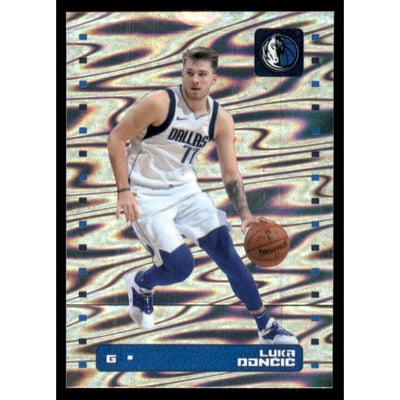 2019-20 Panini Stickers #294 Luka Doncic FOIL/Star Player