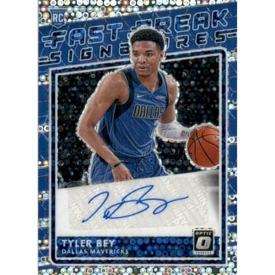 2020-21 Donruss Optic Fast Break Signatures #86 Tyler Bey