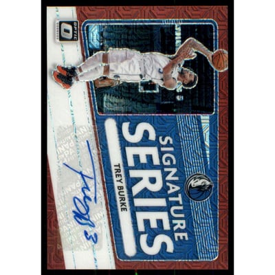 2020-21 Donruss Optic Signature Series Choice #37 Trey Burke