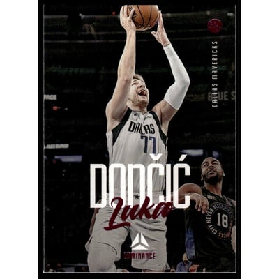 2020-21 Panini Chronicles Pink #160 Luka Doncic/Luminance