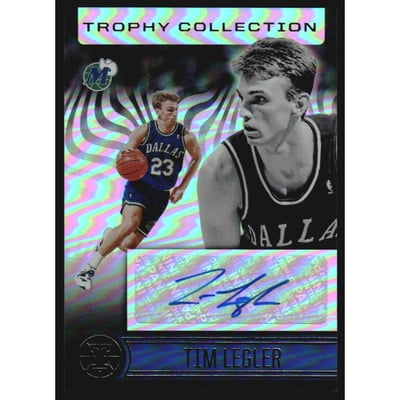 2020-21 Panini Illusions Trophy Collection Signatures #14 Tim Legler