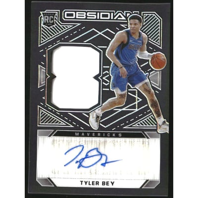 2020-21 Panini Obsidian #206 Tyler Bey AU JSY/99