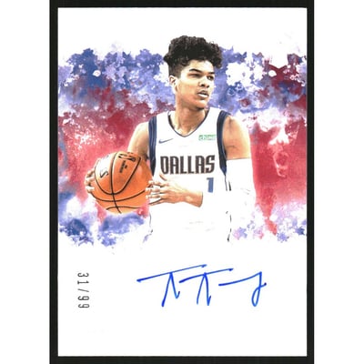 2020-21 Panini Origins Rookie Autographs Red #31 Tyrell Terry