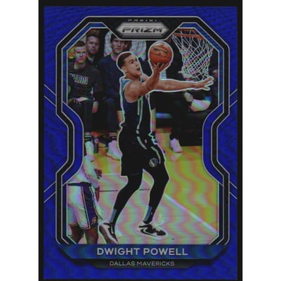 2020-21 Panini Prizm Prizms Blue #83 Dwight Powell