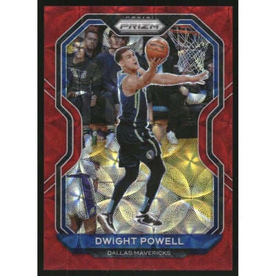 2020-21 Panini Prizm Prizms Choice Red #83 Dwight Powell
