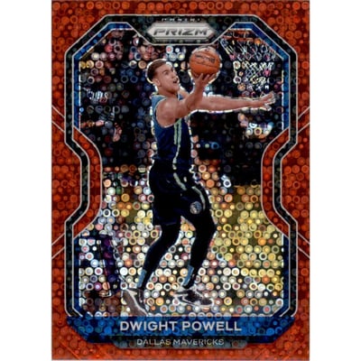 2020-21 Panini Prizm Prizms Fast Break Red #83 Dwight Powell