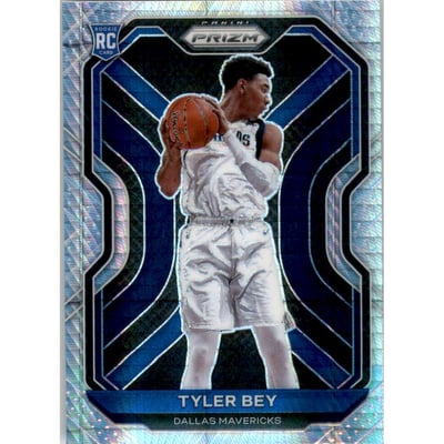 2020-21 Panini Prizm Prizms Hyper #251 Tyler Bey
