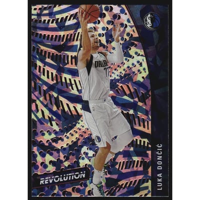 2020-21 Panini Revolution Chinese New Year #37 Luka Doncic