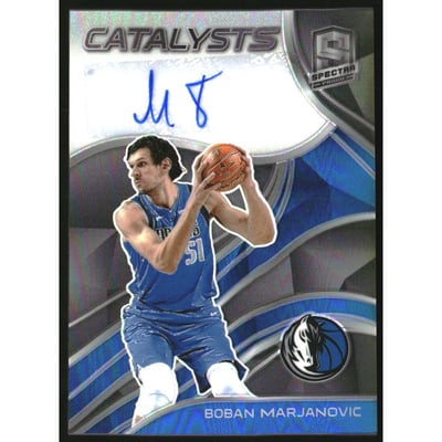 2020-21 Panini Spectra Catalysts Signatures #15 Boban Marjanovic