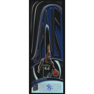 2020-21 Panini Spectra Icons Autographs #24 Sam Perkins/99
