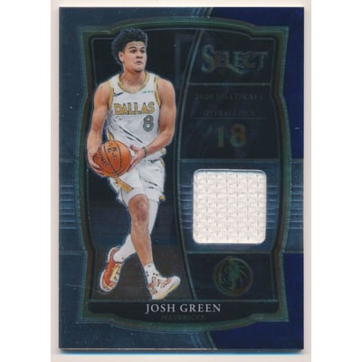 2020-21 Select Draft Selections Memorabilia #18 Josh Green