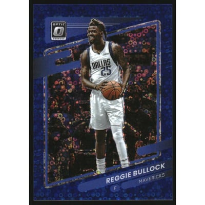 2021-22 Donruss Optic Fast Break Blue #125 Reggie Bullock