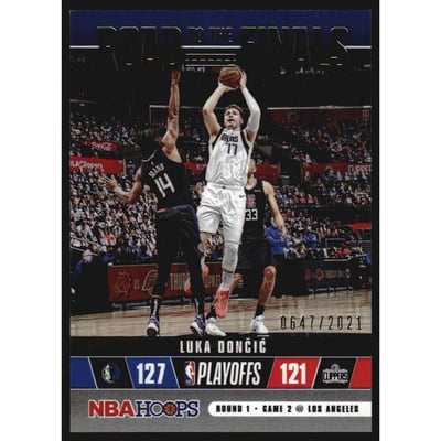 2021-22 Hoops Road to the Finals #13 Luka Doncic/2021