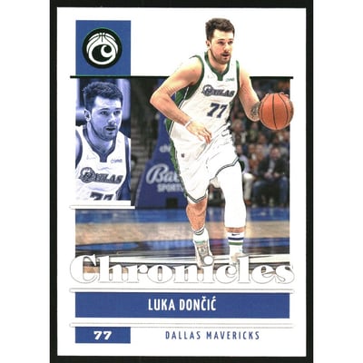 2021-22 Panini Chronicles Green #2 Luka Doncic