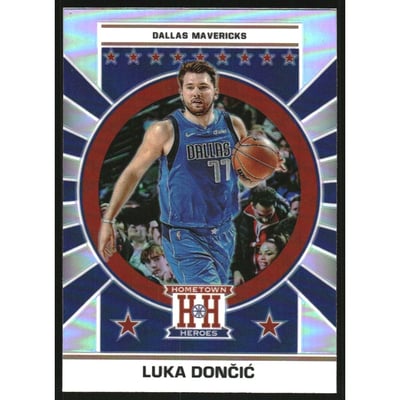 2021-22 Panini Chronicles Silver #664 Luka Doncic/Hometown Heroes Optic