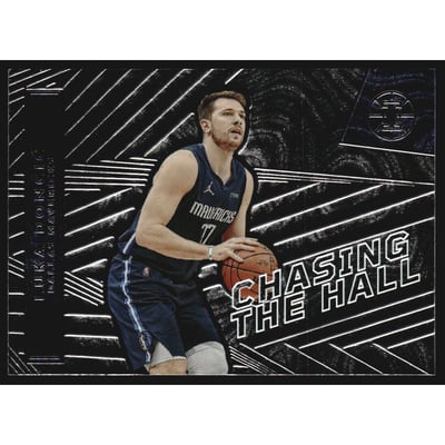 2021-22 Panini Illusions Chasing the Hall #7 Luka Doncic