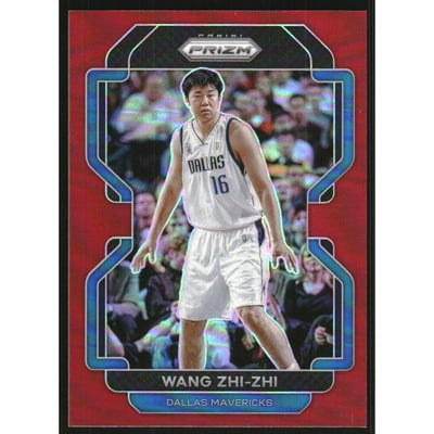2021-22 Panini Prizm Prizms Red #273 Wang Zhi-zhi