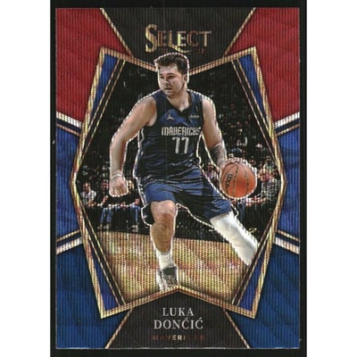 2021-22 Select Prizms Tri-Color #117 Luka Doncic