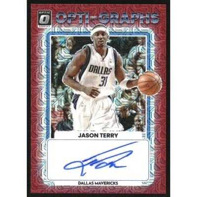 2022-23 Donruss Optic Opti-Graphs Choice #44 Jason Terry