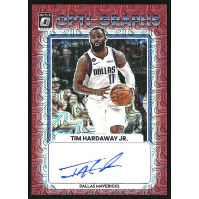 2022-23 Donruss Optic Opti-Graphs Choice #9 Tim Hardaway Jr.