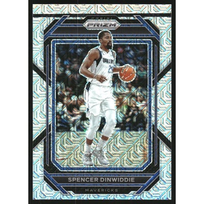 2022-23 Panini Prizm Prizms Mojo #199 Spencer Dinwiddie